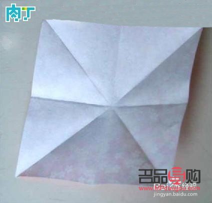 手工折紙禮物盒教程