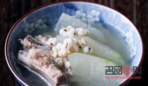 <h3>冬瓜肉末湯的美容功效</h3>