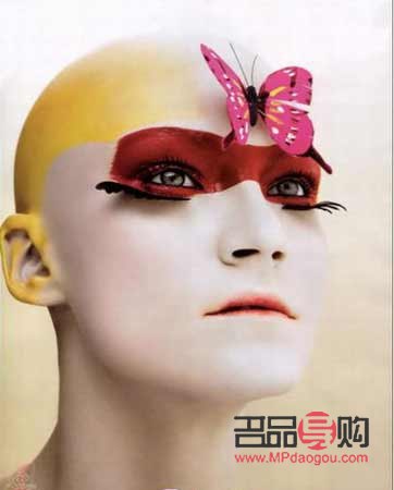 彩妝蝴蝶怎么化妝(彩妝蝴蝶怎么化妝的)