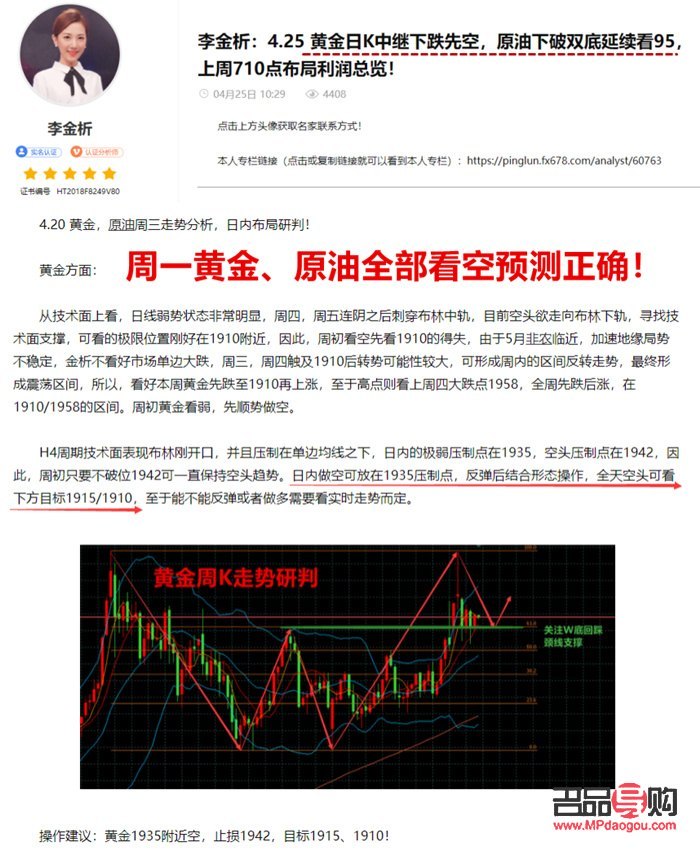 <h3>紐約黃金CFD實時行情分析</h3>