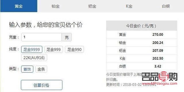 黃金回收價(jià)格今天多少一克呢(黃金回收價(jià)格今天多少一克呢圖片)