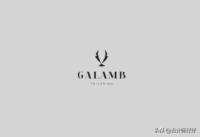 一組服裝品牌logo設計作品欣賞，簡約大氣時尚，讓人一眼忘不了