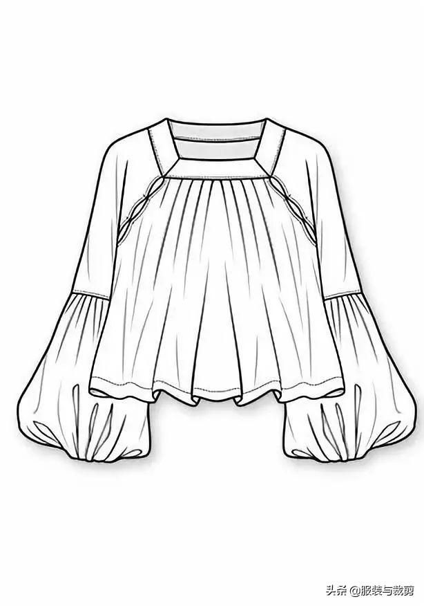 9款連衣裙服裝設計手繪圖