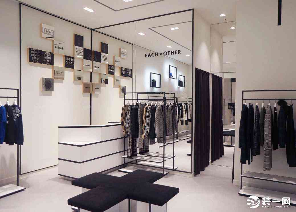 小服裝店裝修風格圖片