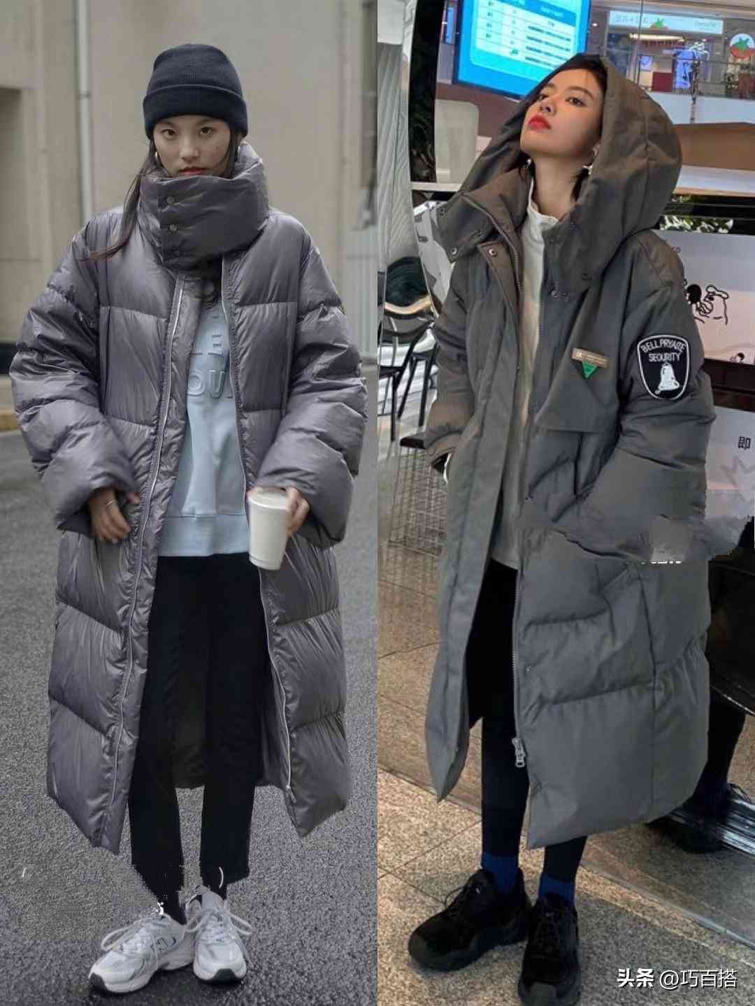 女式羽絨服