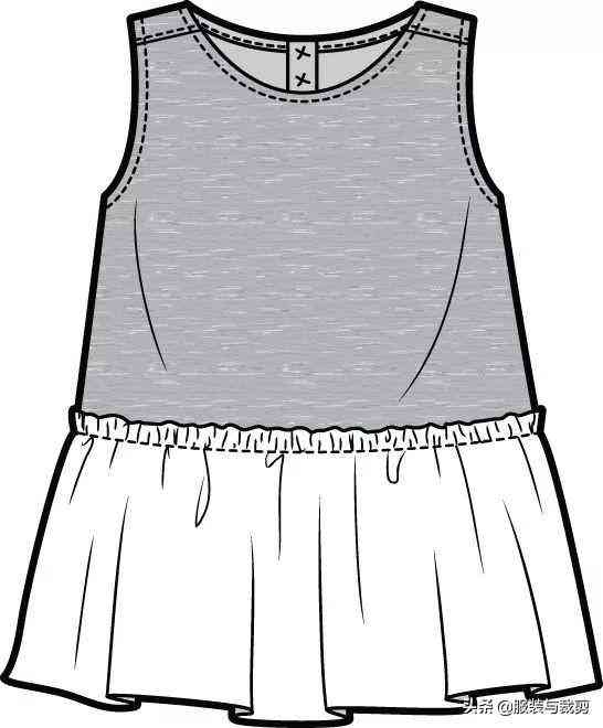 9款連衣裙服裝設計手繪圖