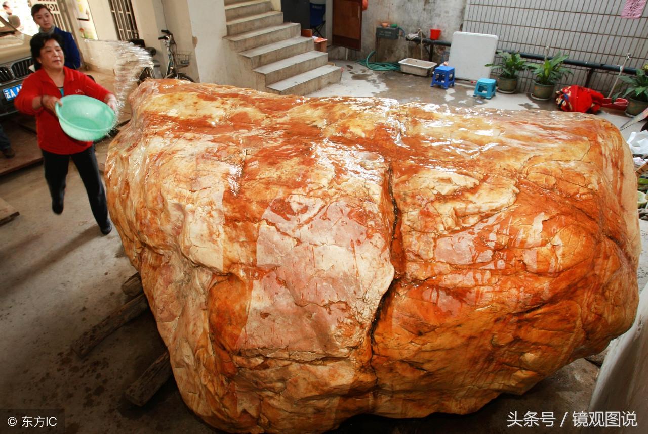 500萬購得一塊11噸的黃龍玉 3年后有人欲出幾千萬不賣待升值
