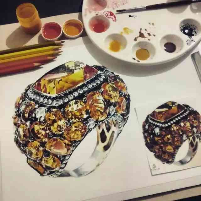 珠寶設計手稿(珠寶設計手稿簡單)插圖6