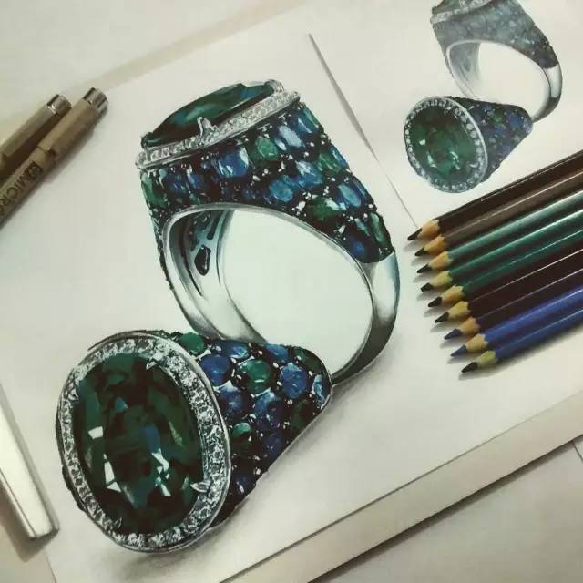 珠寶設計手稿(珠寶設計手稿簡單)插圖14