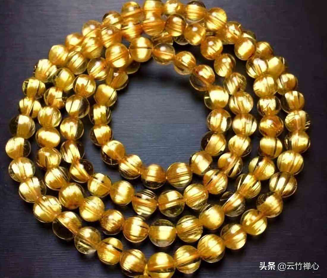 金發(fā)晶戴哪只手(金發(fā)晶手串價格圖片)插圖3