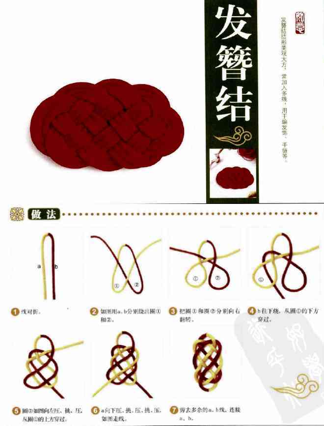 一步一步教你編手鏈(單繩一珠一結)插圖13