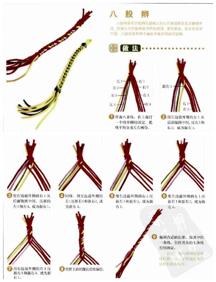 一步一步教你編手鏈(單繩一珠一結)插圖31