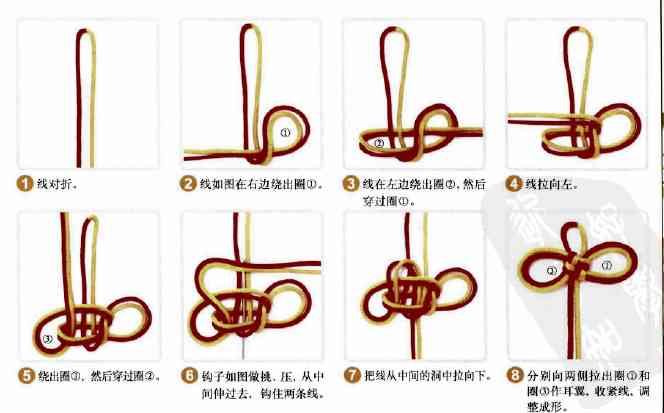一步一步教你編手鏈(單繩一珠一結)插圖39