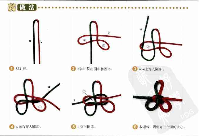 一步一步教你編手鏈(單繩一珠一結)插圖40