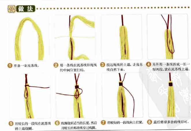 一步一步教你編手鏈(單繩一珠一結)插圖48