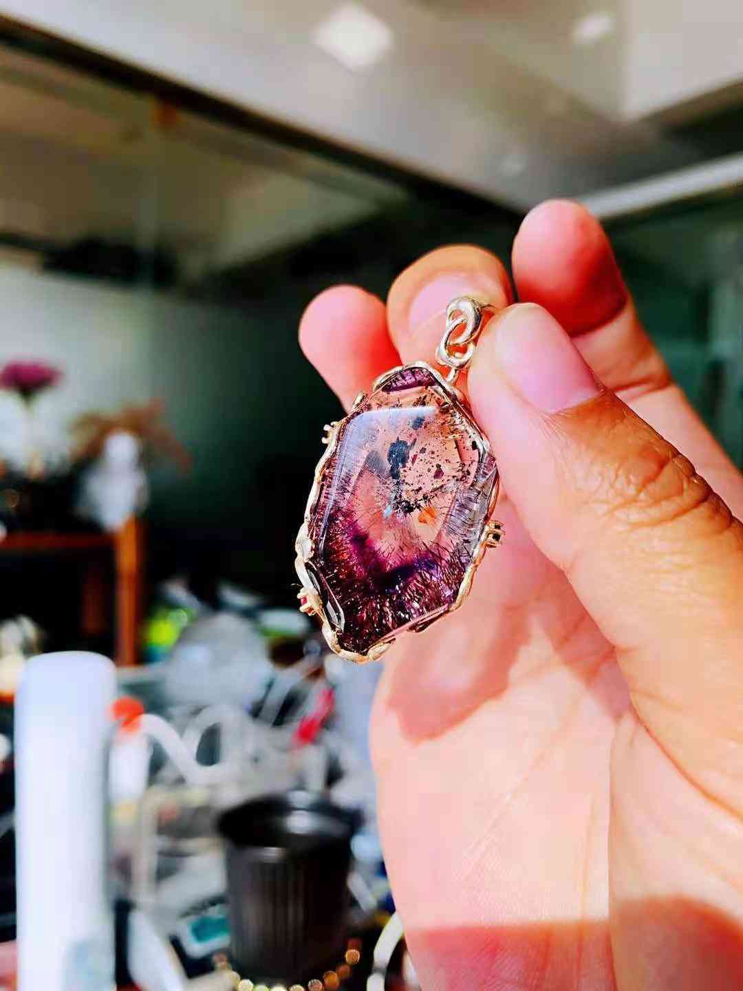 紫發晶的功效與作用(紫發晶的功效與作用禁忌)插圖71