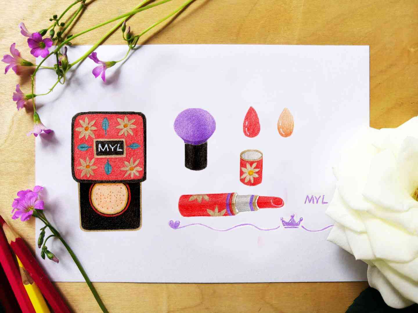 化妝品畫(huà)畫(huà)筆怎么畫(huà)的(化妝品畫(huà)畫(huà)筆怎么畫(huà)的好看)