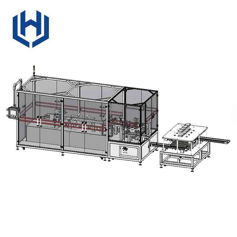 自動上膠化妝品盒裝設備(全自動鞋盒上膠機)插圖2