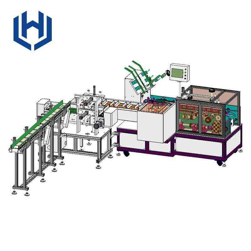 自動上膠化妝品盒裝設備(全自動鞋盒上膠機)插圖9
