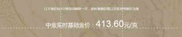 真牌今日金價(實物今日金價查詢)插圖1