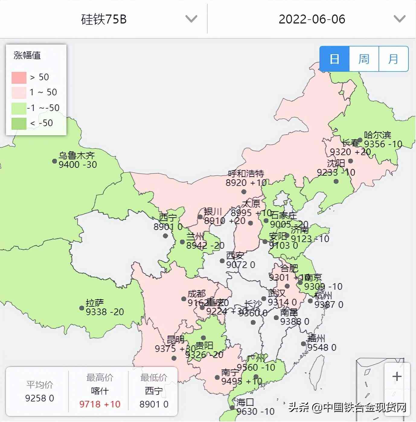 金屬硅鐵合金價格今日(金屬硅鐵合金價格今日行情)