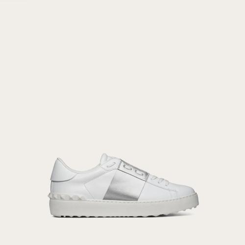  VALENTINO華倫天奴 22年秋冬 女士 休閑運動鞋 Sneakers Open avec bande lamee XW2S0781FLR85 預定商品1-3周發貨