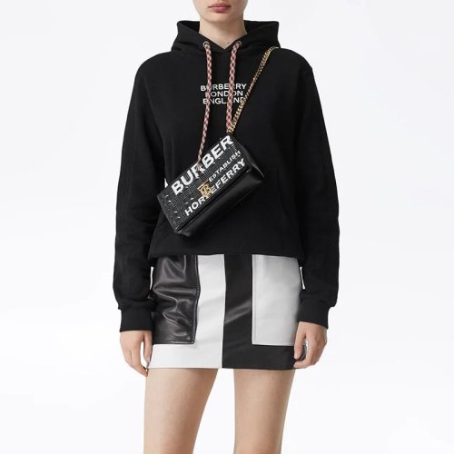  BURBERRY/博柏利 女士黑色棉質衛衣 8019990 PLFSX