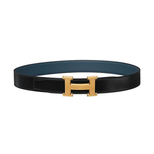  HERMES愛馬仕 22年秋冬 女士 腰帶 Boucle de ceinture H Guillochee %26 Cuir de ceinture reve 預(yù)定商品1-3周發(fā)貨