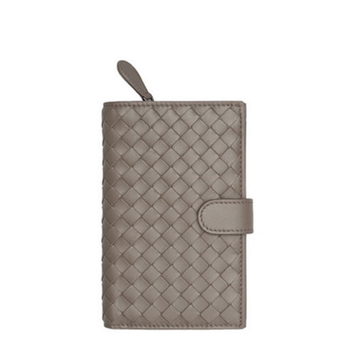 Bottega Veneta/葆蝶家 女士 灰色羊皮卡包錢包 121060V001N2905 HJH0015X
