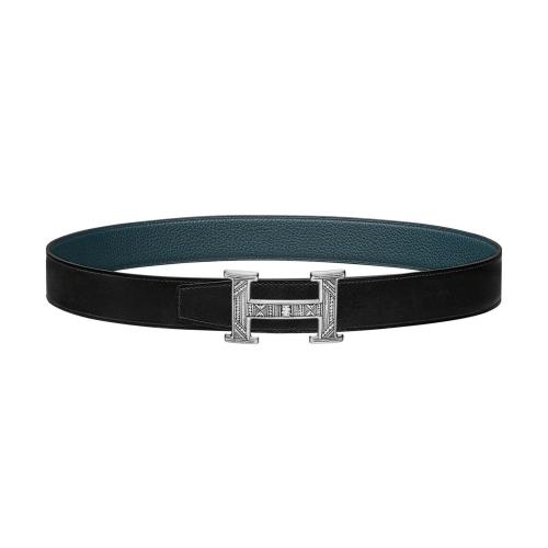 HERMES愛馬仕 22年秋冬 女士 腰帶 Boucle de ceinture Touareg %26 Cuir de ceinture reversibl 預定商品2-6周發貨