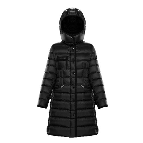 Moncler/蒙克萊  女士HERMINE長款黑色羽絨服 H20931C5110053048999