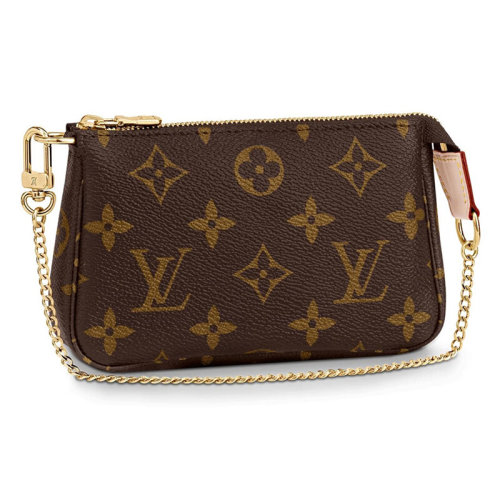 Louis Vuitton/路易威登  LV 女包MINI老花麻將包零錢包迷你小手包