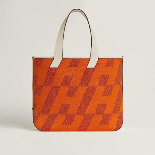  HERMES愛馬仕 22年秋冬 女士 手提包 Sac Cabas H en Biais 40 H082831CAAH