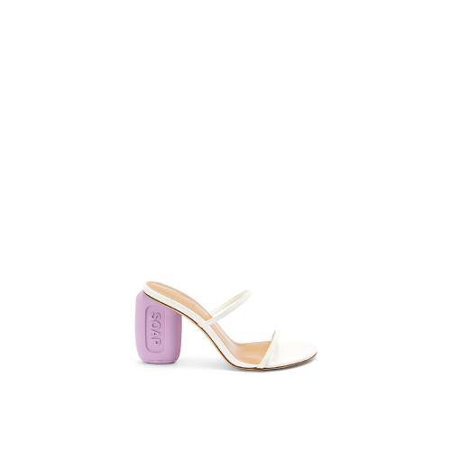  LOEWE羅意威 22年秋冬 女士 高跟涼鞋 Soap sandal in goatskin L814465X19-1872