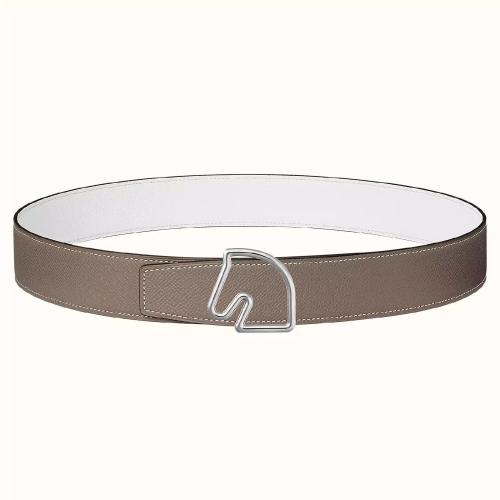  HERMES愛馬仕 22年秋冬 男士 腰帶 Boucle de ceinture Tete de Cheval %26 Cuir de ceinture re