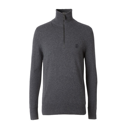 BURBERRY/博柏利 專屬標(biāo)識(shí)圖案高領(lǐng)男士針織衫/毛衣 8023407 1