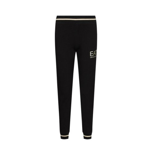  Emporio Armani/安普里奧阿瑪尼 女士黑色棉質休閑運動褲 6KTP67 TJCQZ 1200 PLFSX