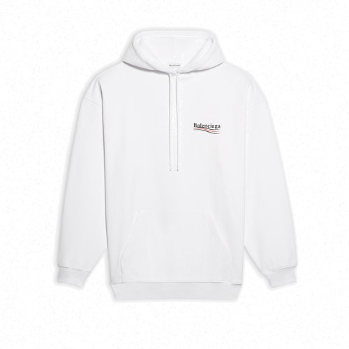 Balenciaga/巴黎世家  女士純棉白色連帽衛衣  578135TIV539040