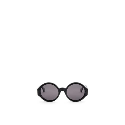  LOEWE羅意威 女士 太陽眼鏡 Chunky round sunglasses in acetat*w*e G736270X02-110 預定商品1-3周發貨