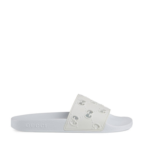 GUCCI/古馳 女士橡膠GG涼鞋 573922 JDR00