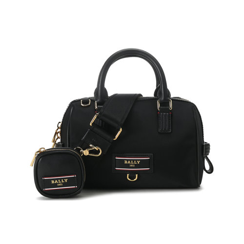 BALLY/巴利【22春夏新款】女士B-Echo系列再生尼龍手提單肩斜挎包迷你包帶小包 EVIN