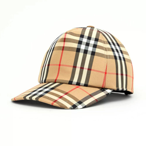 BURBERRY/博柏利時尚女士經典格紋鴨舌帽帽子8026929
