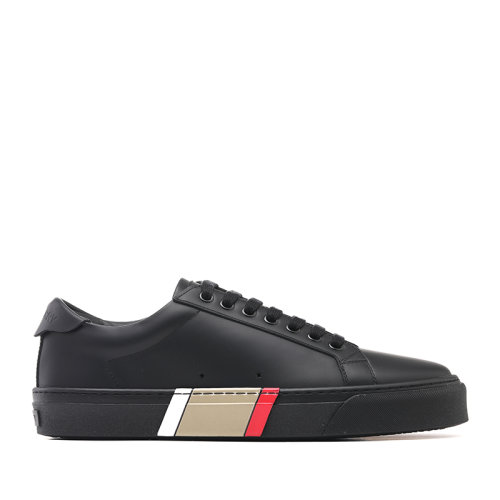 BURBERRY/博柏利22春夏徽標印花牛皮革男士休閑運動鞋 8042172