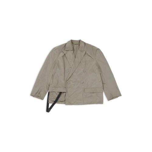  BALENCIAGA巴黎世家 22年秋冬 男士 夾克 Packable Jacket in Grey 720043TMO051240