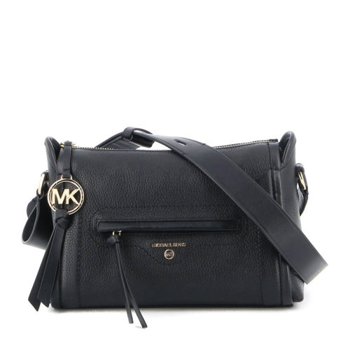 Michael Kors/邁克·科爾斯 女士純色粒面皮革金色金屬徽標單肩包斜挎包信使包女包 32S0GCCC7L 多色可選