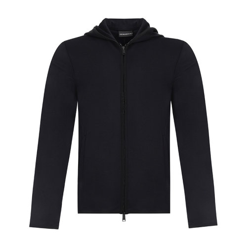 Emporio Armani/安普里奧阿瑪尼 男衛衣 男士粘膠纖維連帽休閑上衣外套 3Z1B6A 1JBJZ
