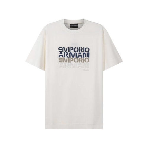 Emporio Armani/安普里奧阿瑪尼【22春夏新款】男士圓領短袖T恤 3L1TCB 1JUVZ