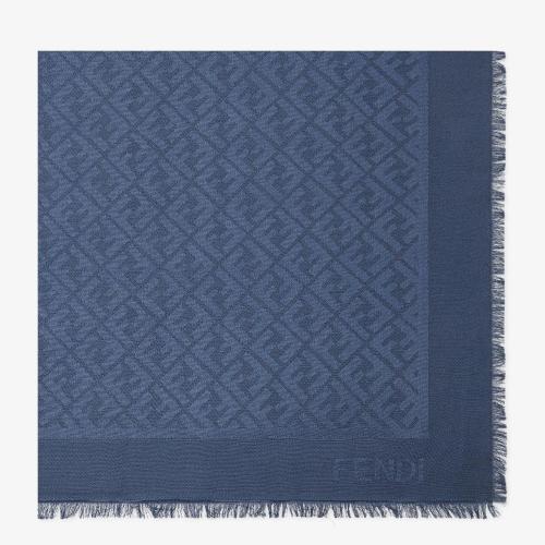  FENDI芬迪 22年秋冬 女士 圍巾 FF shawl FXT069AJW7F0YD2