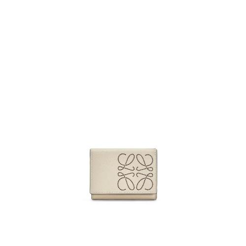  LOEWE羅意威 22年秋冬 女士 錢包 牛皮革品牌三折六卡位卡包 C500TR2X01-2456 預定商品1-3周發貨