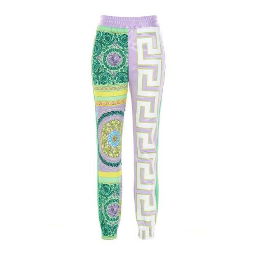  VERSACE/范思哲 女士多色棉質時尚休閑褲 A88512 1F00627 5L000 PLFSX